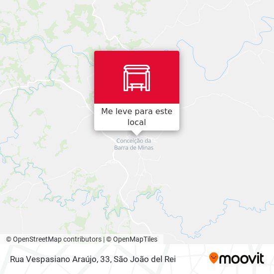 Rua Vespasiano Araújo, 33 mapa