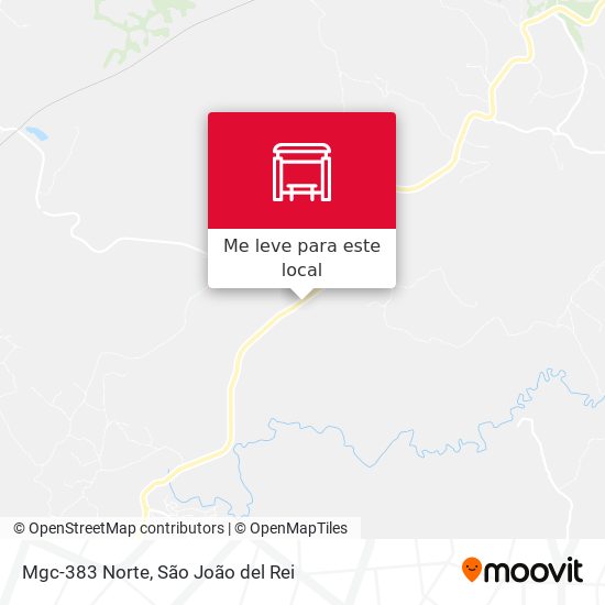 Mgc-383 Norte mapa
