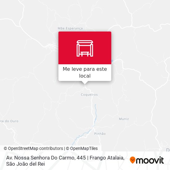 Av. Nossa Senhora Do Carmo, 445 | Frango Atalaia mapa