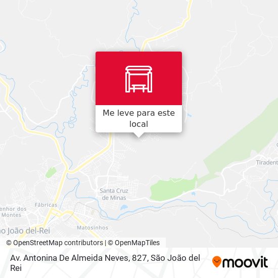 Av. Antonina De Almeida Neves, 827 mapa