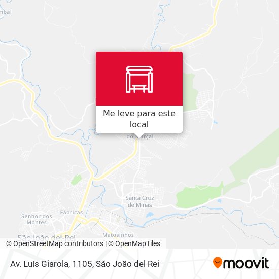 Av. Luís Giarola, 1105 mapa