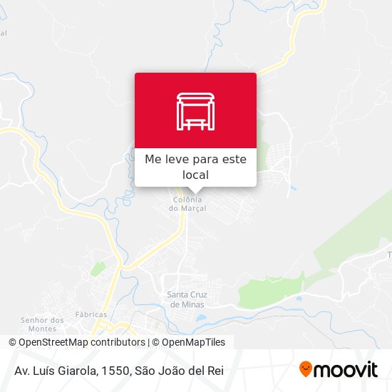 Av. Luís Giarola, 1550 mapa