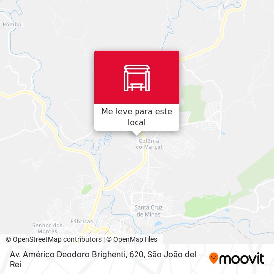 Av. Américo Deodoro Brighenti, 620 mapa
