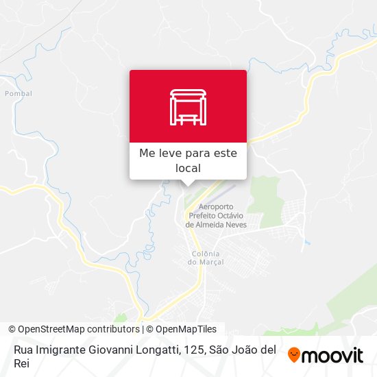 Rua Imigrante Giovanni Longatti, 125 mapa