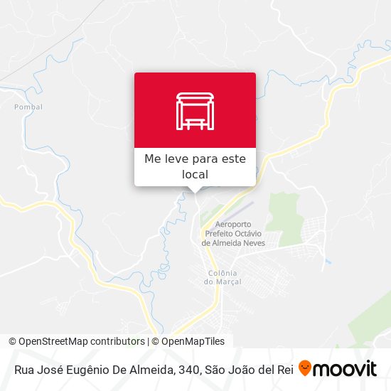 Rua José Eugênio De Almeida, 340 mapa