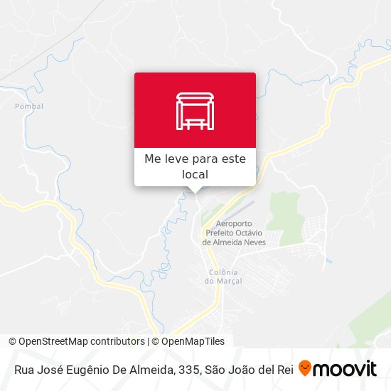 Rua José Eugênio De Almeida, 335 mapa
