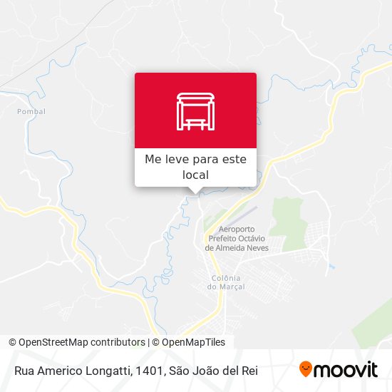 Rua Americo Longatti, 1401 mapa