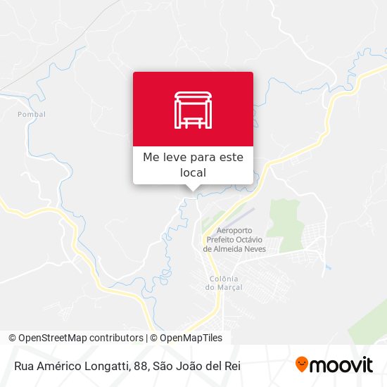 Rua Américo Longatti, 88 mapa