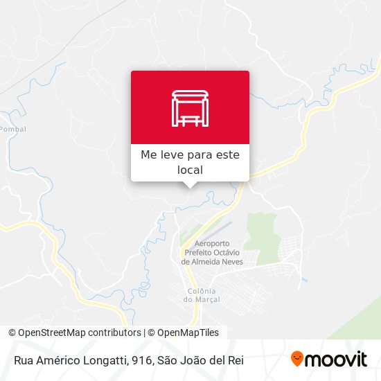 Rua Américo Longatti, 916 mapa