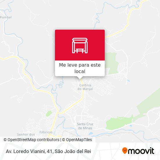 Av. Loredo Vianini, 41 mapa