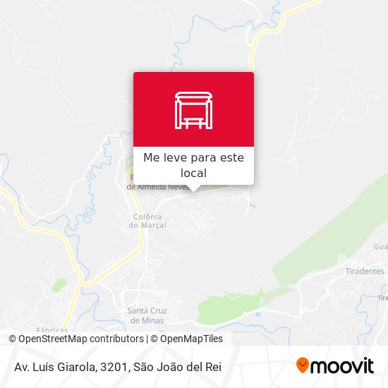 Av. Luís Giarola, 3201 mapa