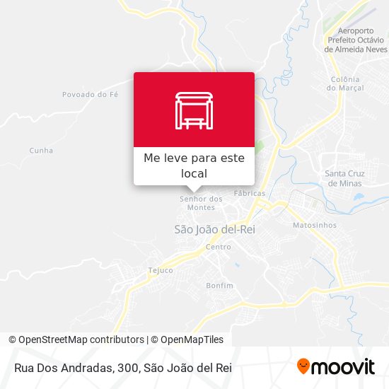 Rua Dos Andradas, 300 mapa