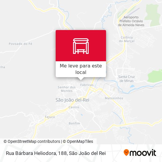 Rua Bárbara Heliodora, 188 mapa
