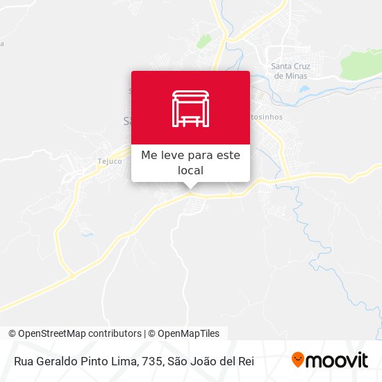 Rua Geraldo Pinto Lima, 735 mapa