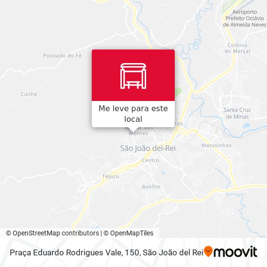 Praça Eduardo Rodrigues Vale, 150 mapa