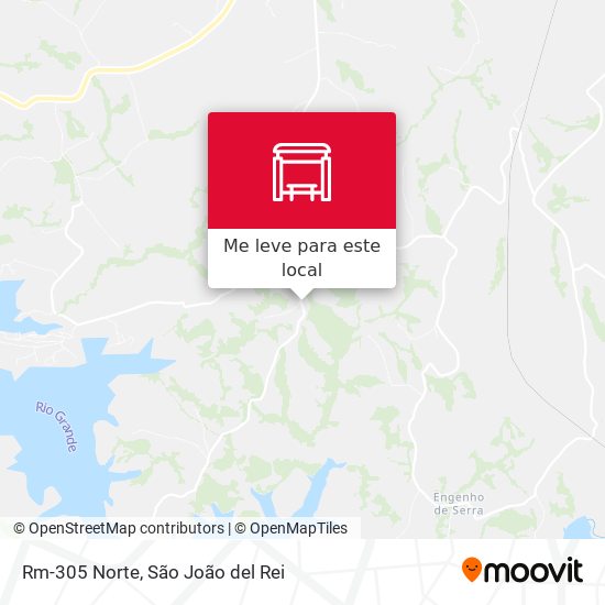 Rm-305 Norte mapa