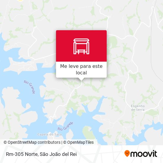 Rm-305 Norte mapa