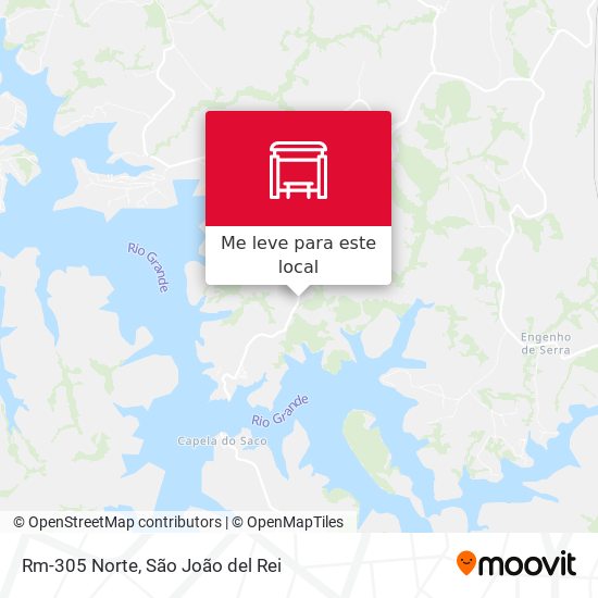 Rm-305 Norte mapa