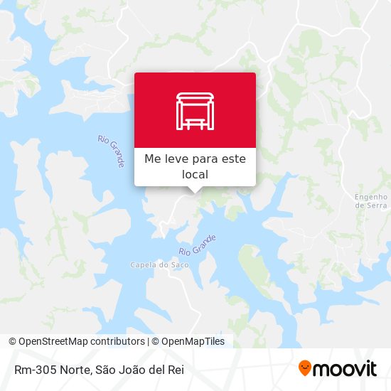 Rm-305 Norte mapa