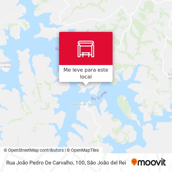 Rua João Pedro De Carvalho, 100 mapa