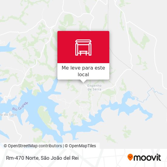 Rm-470 Norte mapa