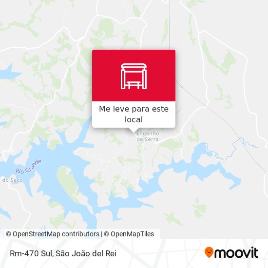 Rm-470 Sul mapa