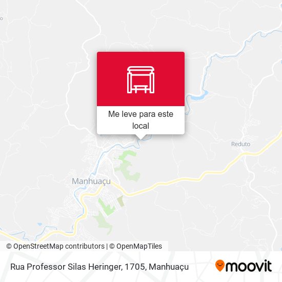 Rua Professor Silas Heringer, 1705 mapa