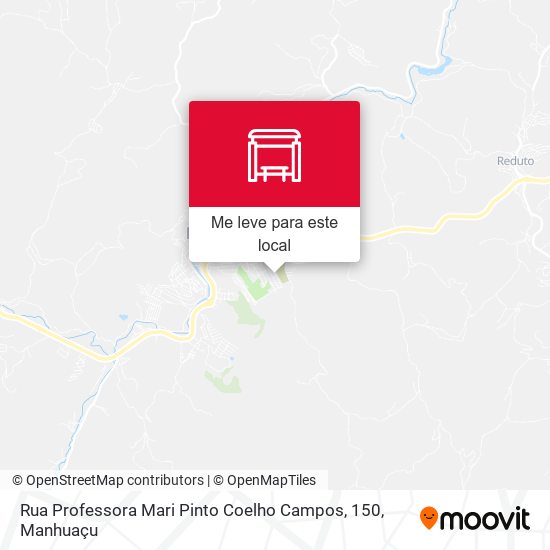 Rua Professora Mari Pinto Coelho Campos, 150 mapa