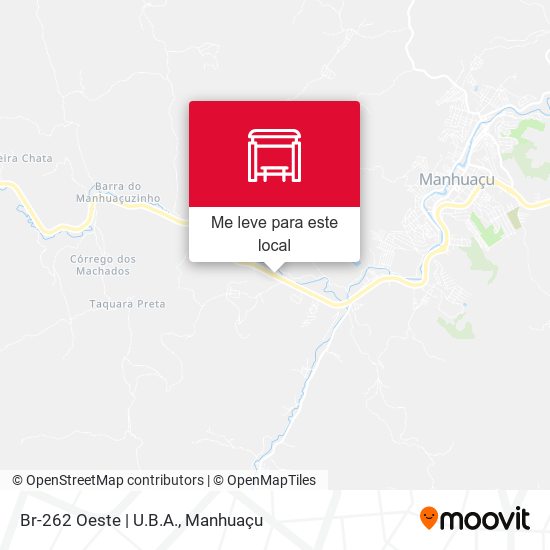 Br-262 Oeste | U.B.A. mapa