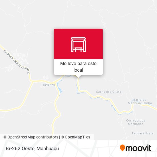 Br-262 Oeste mapa