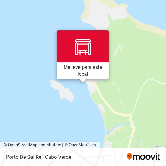 Porto De Sal Rei mapa