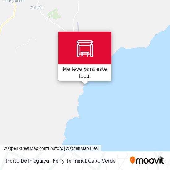 Porto De Preguiça - Ferry Terminal mapa