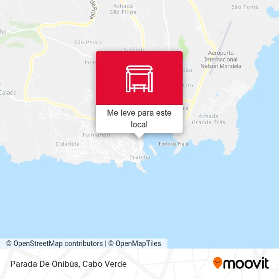 Parada De Onibús mapa