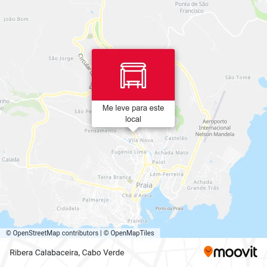 Ribera Calabaceira mapa