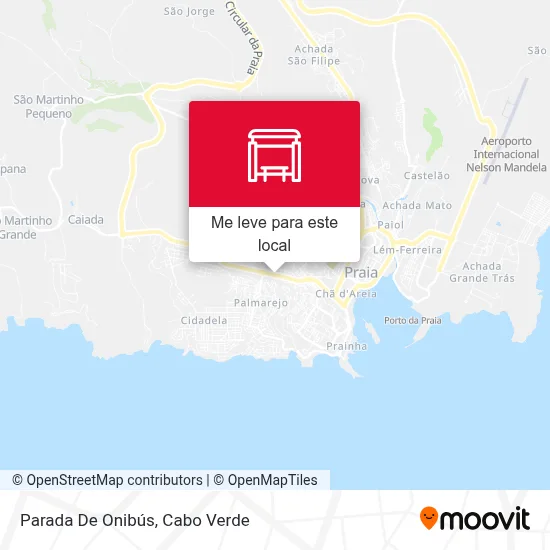 Parada De Onibús mapa