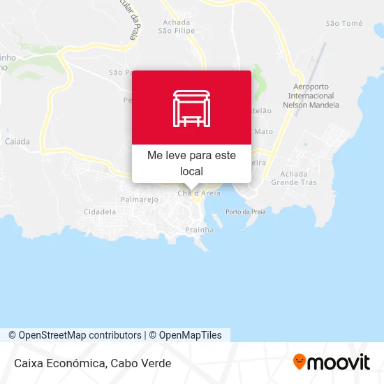 Caixa Económica mapa