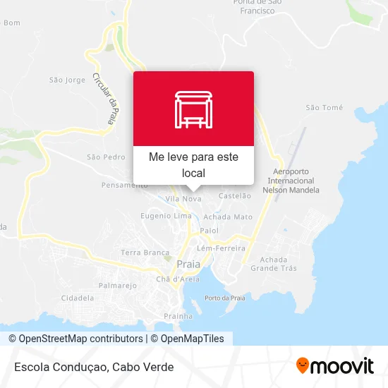 Escola Conduçao mapa