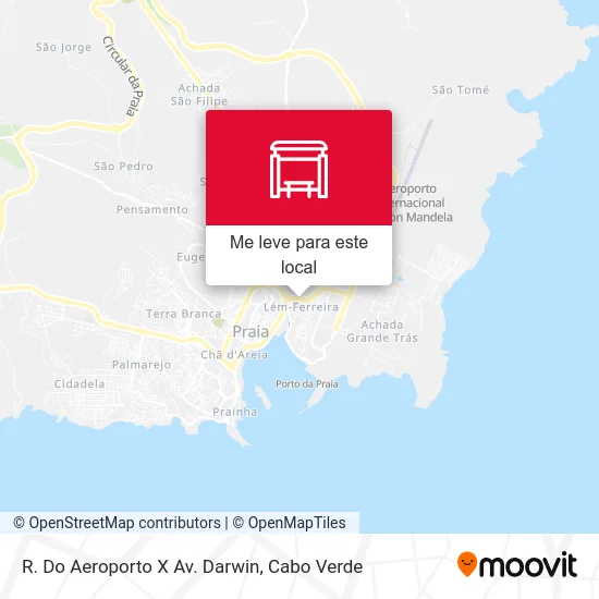 R. Do Aeroporto X Av. Darwin mapa