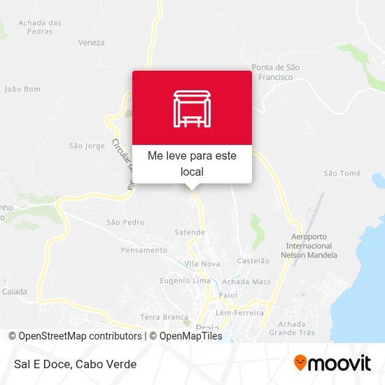 Sal E Doce mapa