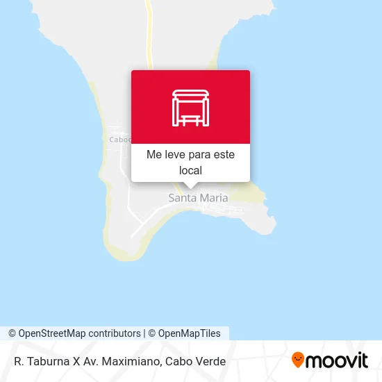 R. Taburna X Av. Maximiano mapa