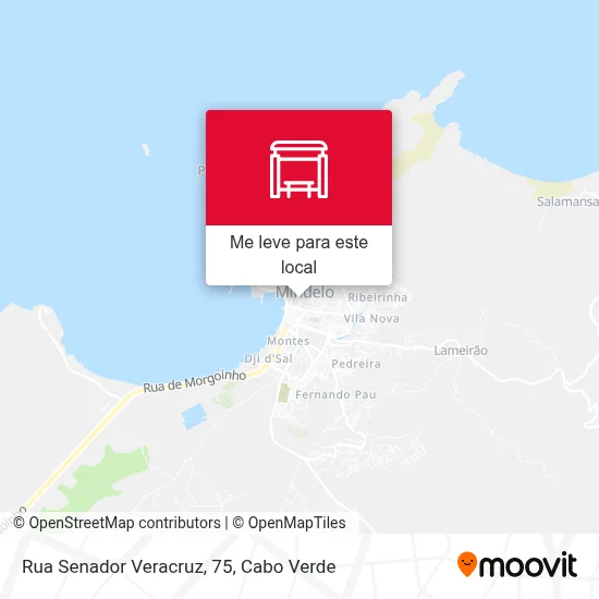 Rua Senador Veracruz, 75 mapa