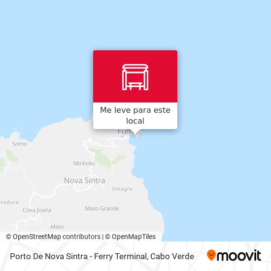 Porto De Nova Sintra - Ferry Terminal mapa