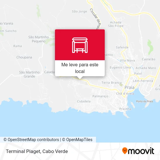 Terminal Piaget mapa