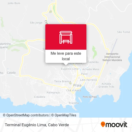 Terminal Eugênio Lima mapa