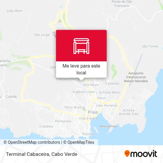 Terminal Cabaceira mapa