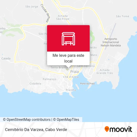 Cemitério Da Varzea mapa