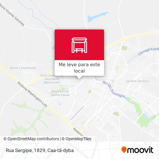 Rua Sergipe, 1829 mapa