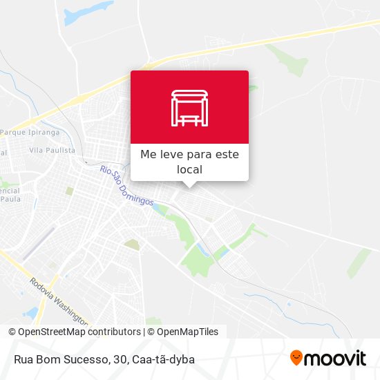 Rua Bom Sucesso, 30 mapa