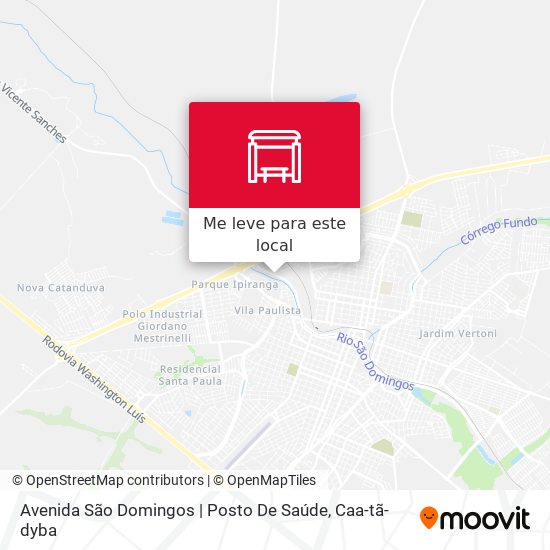 Avenida São Domingos | Posto De Saúde mapa