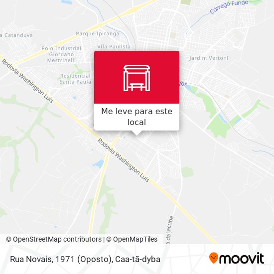 Rua Novais, 1971 (Oposto) mapa